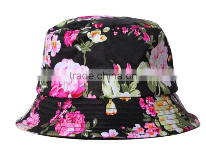 High quality new style women bucket hat ,girl bucket hat ,polo cotton bucket hat