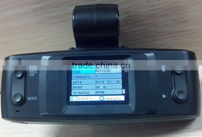 Ambarella GS8000 GPS Car DVR 1080P Full HD Motion Detection Night Vision Wide Angle HDMI 5M Camera 2.7 16:9 LCD