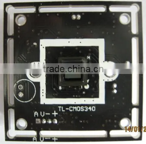 1/4" CMOS 139D 800TVL CMOS CCTV Camera Board Chipset