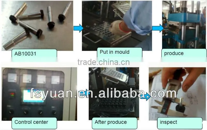 M4 Rubber shock absorber damper/vibration damper