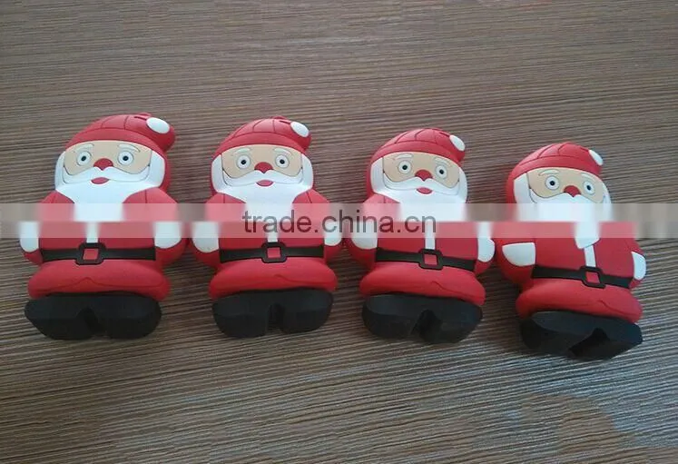 Christmas Gift Power Bank PVC/Silicon Customized Shaped Power Banks/Charger