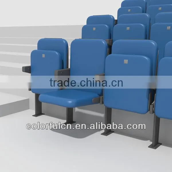 Red Plastic Stadium Seating Chairs Price(SQ-6013)