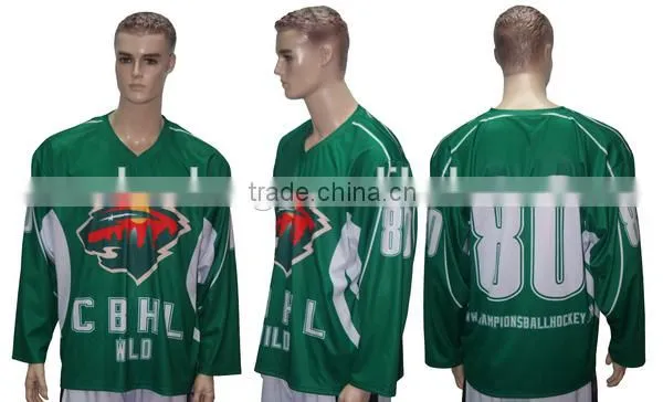 Any Logo Style Sportswear Sublimation Ice Hockey Jersey