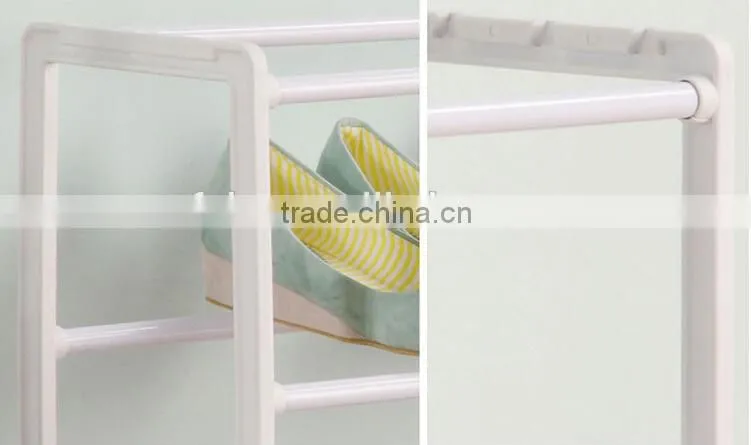 4 layes 20 pair free standing shoe boot rac cabinet rack shelf