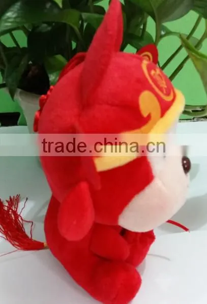Hola monkey plush toy/chinese new year stuffed plush toy