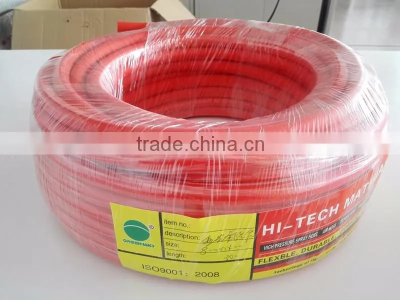 Imported environmental material no hardening high pressure PVC WELDING HOSE AIR HOSE