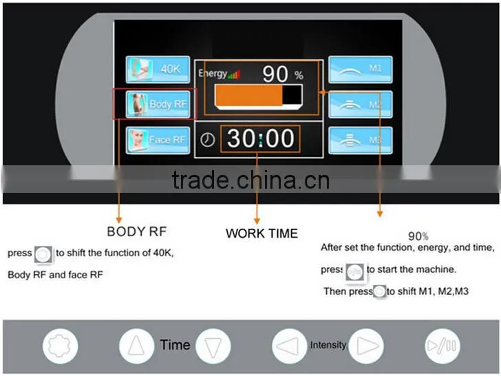 Portable Slimming Machine Ultasonic Cavitation Liposuction