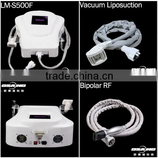2015 Vacuum Roller RF As seen on tv anti-cellulite vacuum massage machi