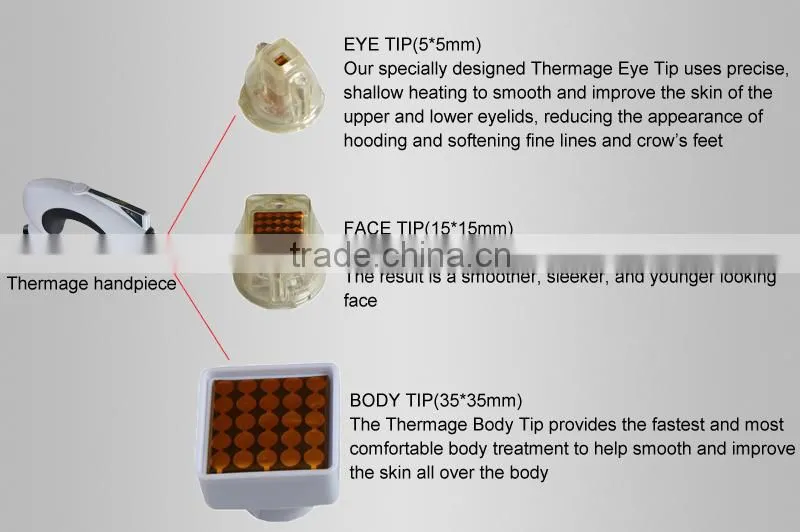 High quality fractional RF machine, luxurious, superior trolley, one handpiece with 3 tips (eye tip/face tip/body tip)