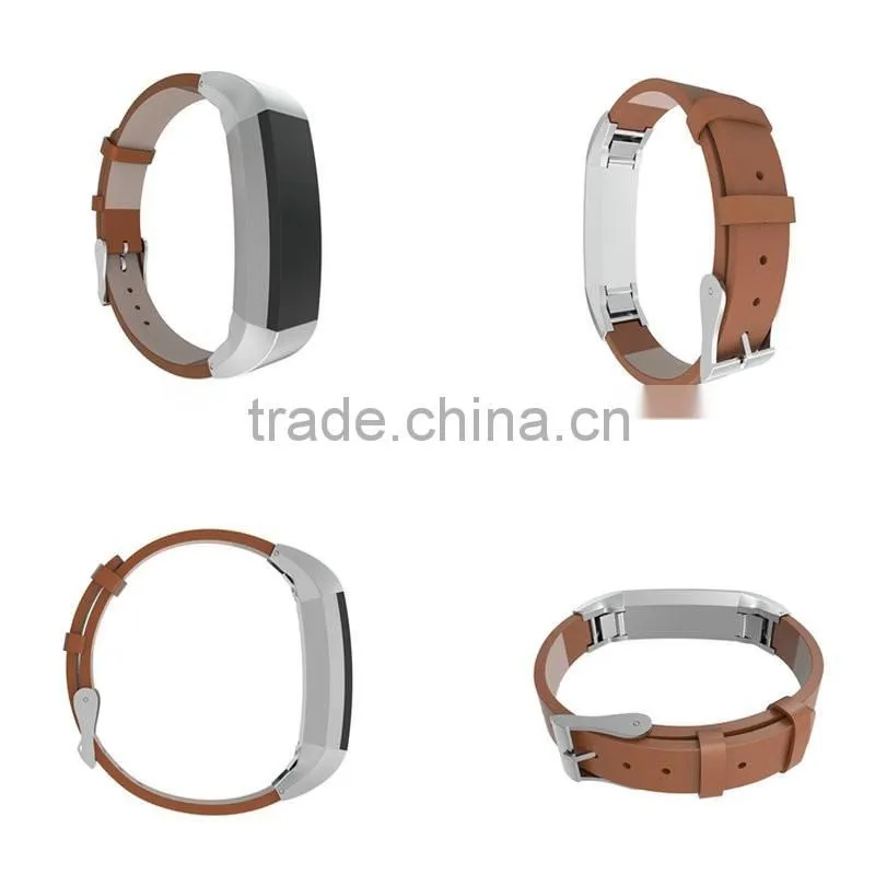 High Quality Watchbands Colors Luxury Genuine Leather Band Strap Bracelet For Fitbit Alta Tracker