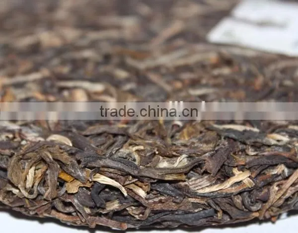 wholesale high quality 2011yr old arber raw puer tea 357g