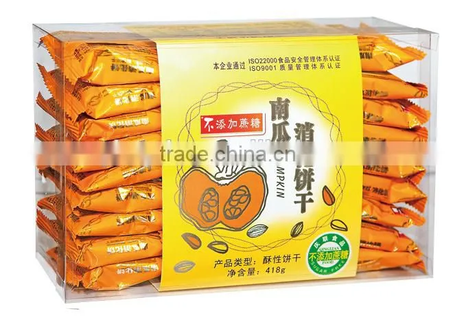 418g*16 Pumpkin Digestive Biscuits Manufacture