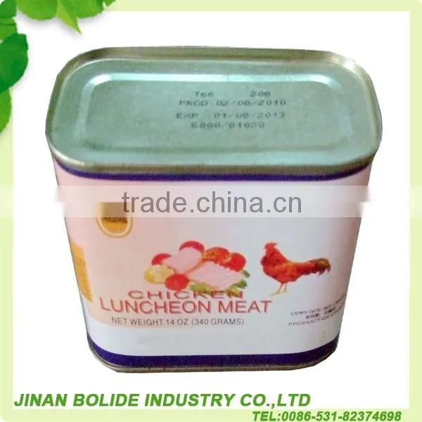 340g luncheon chicken meat can provide to you