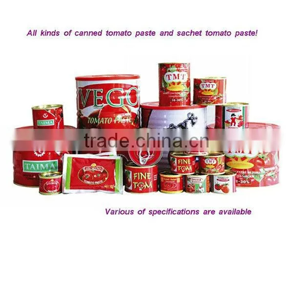 tomato paste with red color