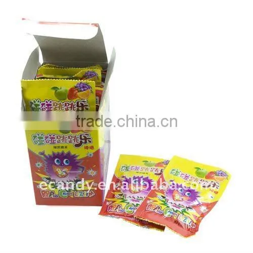 sour popping candy