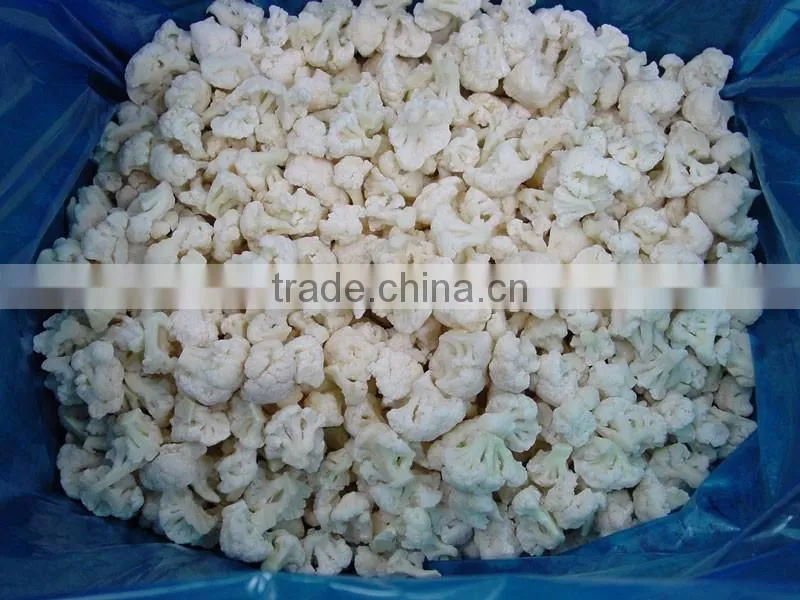 New crop frozen cauliflower