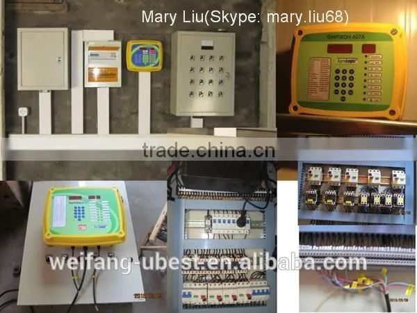 Environment controlled broiler chicken farm