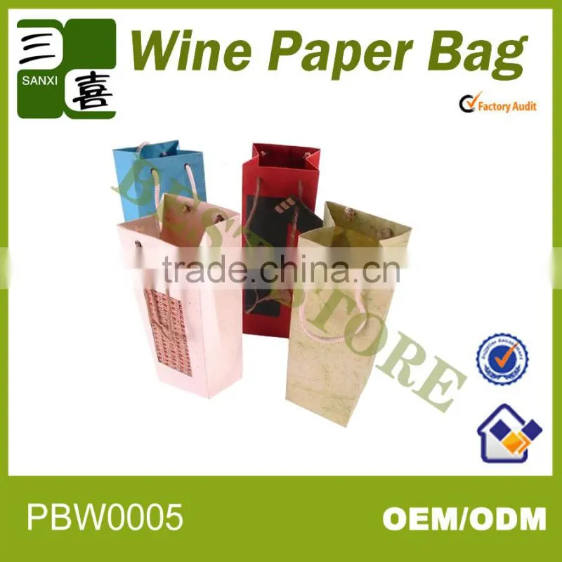 wine bag/paper bag for wine