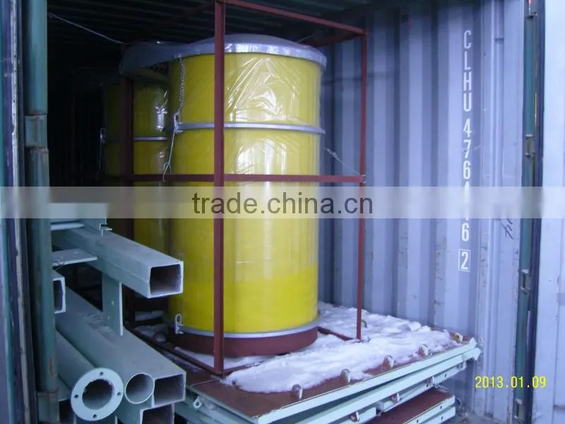 50 ton cement store silo low price with foundation design piece type
