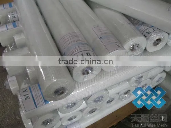 Reinforcement concrete fiberglass mesh for wall material