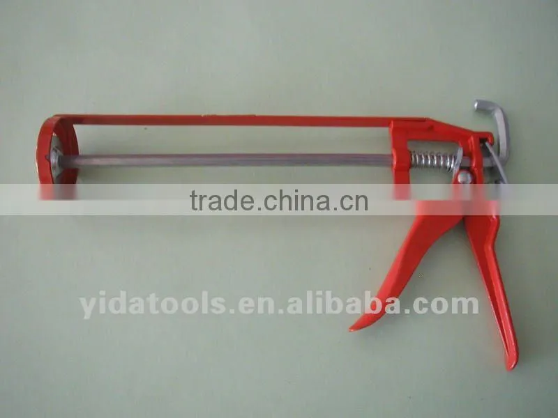 Skeleton type caulking guns