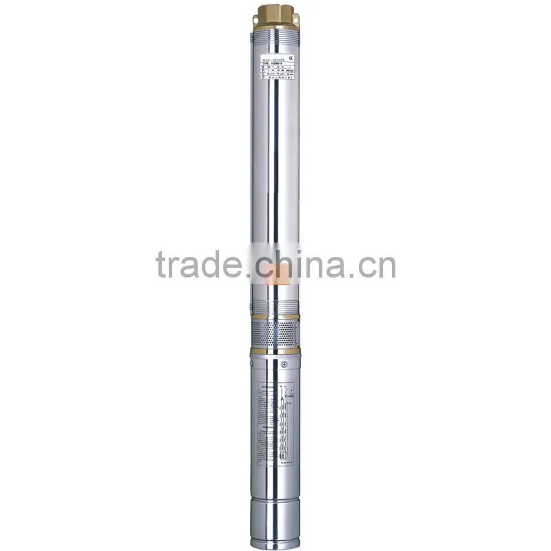CE certified electric centrifugal submersible water pumps 4SD 8