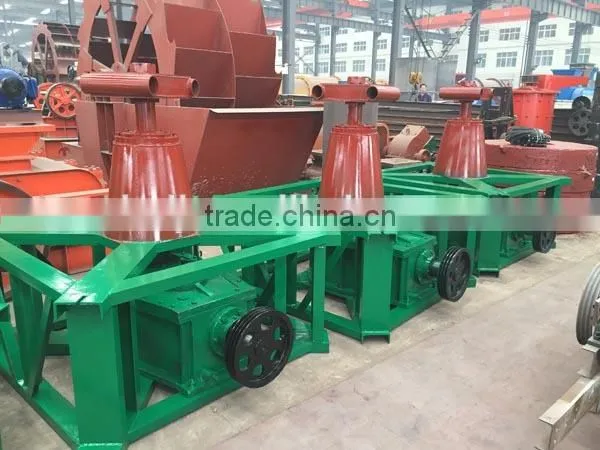 High efficiency small gold mining line with simple design with capacity 4-10 TPH