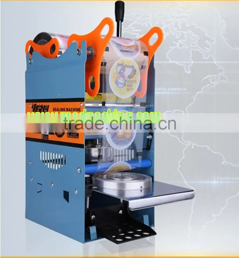 Manual Bubble Tea Sealing Machine plastic food containers sealing machine