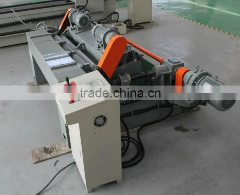 woodworking spindless veneer rotary lathe