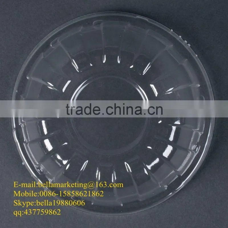 Clear High Dome Lid for ice cream, parfaits, fruit salads, sundaes