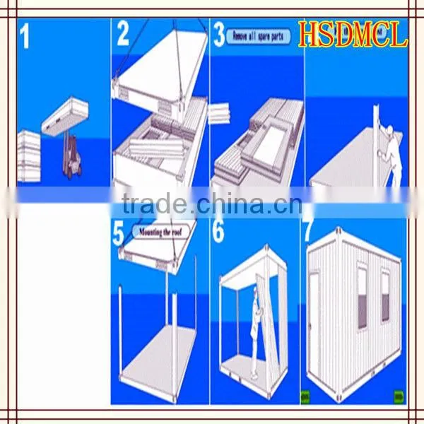 China low cost steel structure prefabricated container house