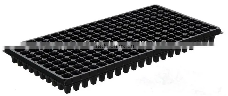 China Supplier PS material 21,32, 50, 72, 98, 105, 128 150 162 200 288 cells plastic trays plant nursery