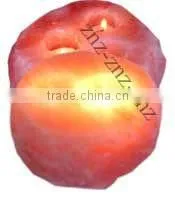 Handmade Home Decoration Himalayan Salt Tea Light Holder