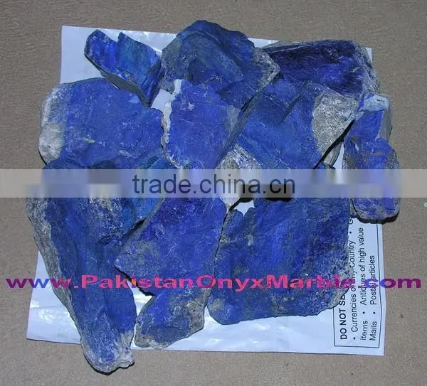 NATURAL COLOR ROUGH LAPIS LAZULI FROM AFGHANISTAN