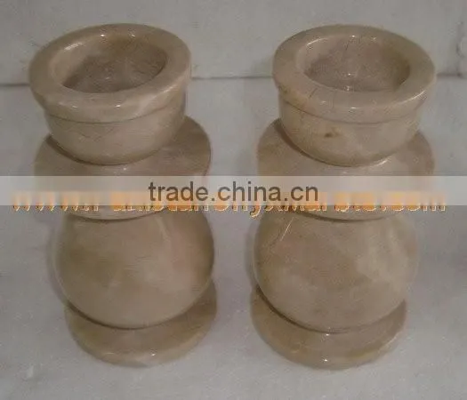 UNIQUE MARBLE CANDLE HOLDERS STANDS