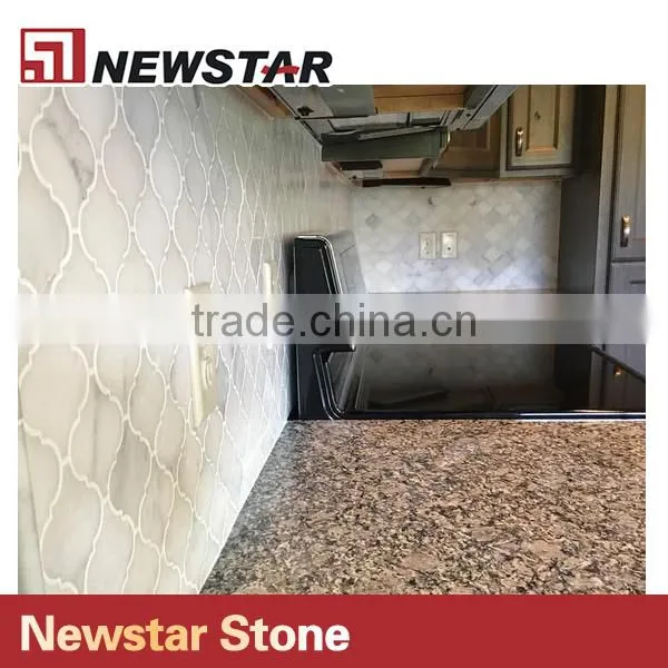 Newstar Chinese White Marble Natural Marble Bathroom Wall Tile Prices Mosaic