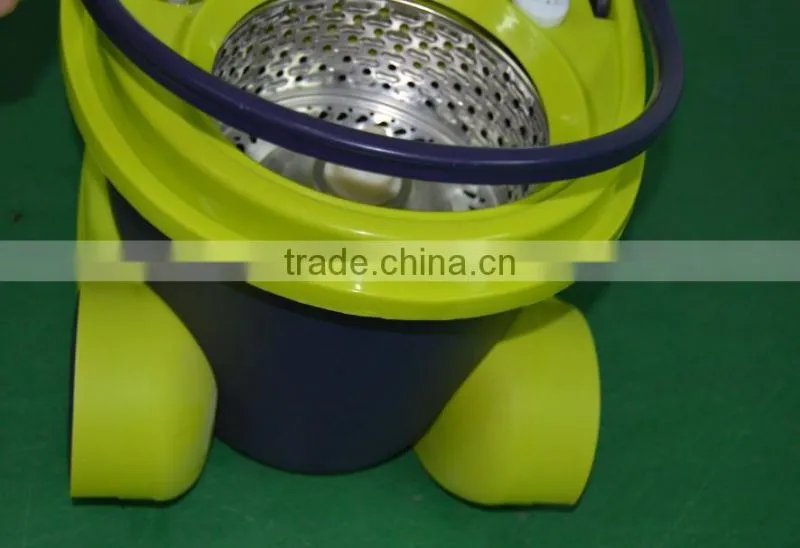 360 Easy Wring Microfiber Spin Mop and Engery Savng Bucket System