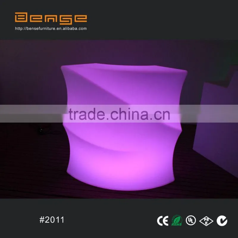 wholesale club/disco modern led corner bar counter