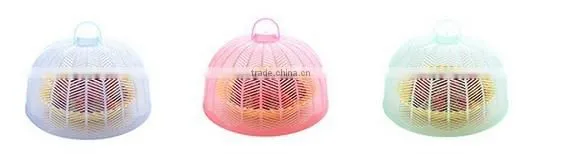 Wholesale Stock Small Order Plastic Stripe Food Cover