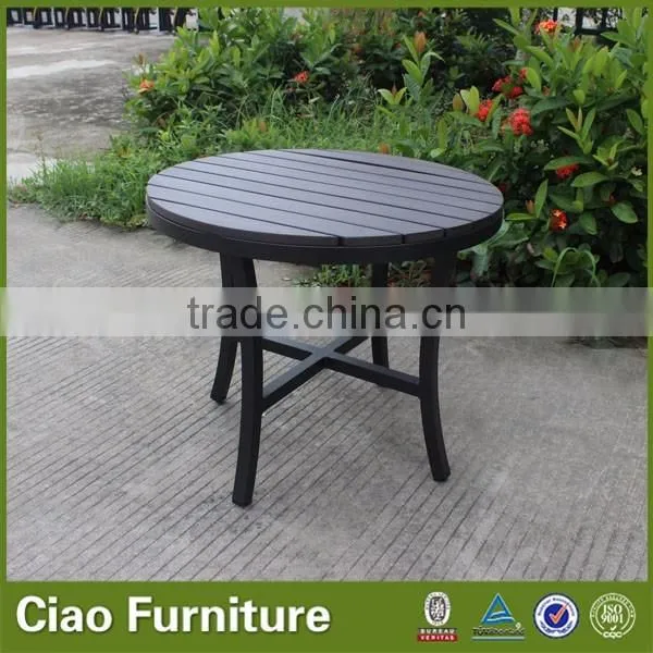 Modern round teak wooden teapoy designs