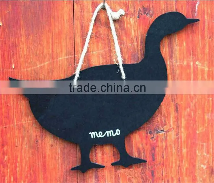 wholesale in stock anmial chalkboard blackboard roap hotel decor message board writing board decorative memo board pentagram