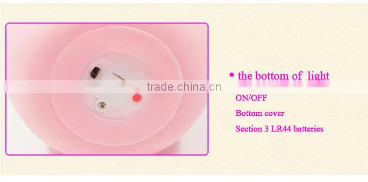 apple smile outdoor car decoration night led lamp