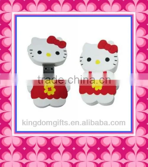Manufacture Toy Car Silicone USB key chain