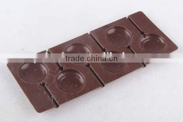 Lollipop design silicone ice cube mold creative silicone ice cube tray/chocolate mold