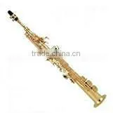 antique gold finish bass saxophone, Bb sax, professional saxophone