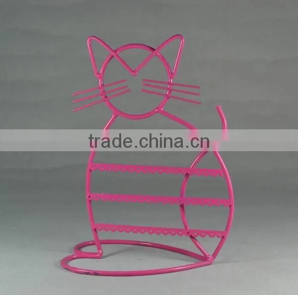 Metal jewelry display