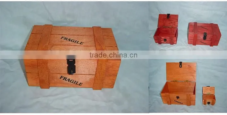Fashion style customized wooden box for shoe