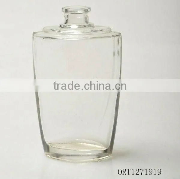 machine made 100ml glass perfume bottle
