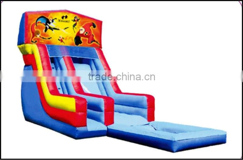 (HD-9606)Happy Island !Funny Safe Kids Inflatable Castle