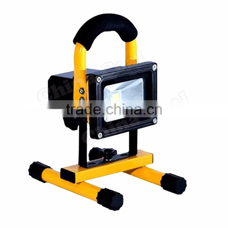 Aluminum Portable Outdoor 20w 30w Rechargeable Flood Lights